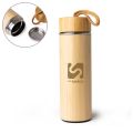 Garrafa Térmica Bambu 400ml com Infusor