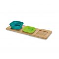 Base de mesa com 3 potes PICKLED