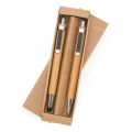 Kit Ecológico Caneta e Lapiseira Bambu