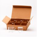 Kit Xícaras de Vidro 6 Peças