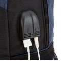 Mochila para Notebook com saída USB e Áudio