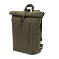 Mochila "Roll Top" em Algodão Reciclado e Poliéster Reciclado (380 g/m²) - SAINT