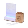 Quadro de Mensagens LED com Porta-caneta