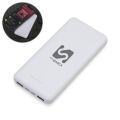 Power Bank 10.000mAh com Carregamento via Indução ou via Cabo