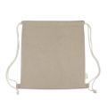 Sacola/Mochila em algodão mescla reciclado 140g/m²