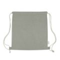 Sacola/Mochila em algodão mescla reciclado 140g/m²