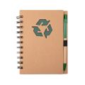 Caderno Ecológico com Caneta